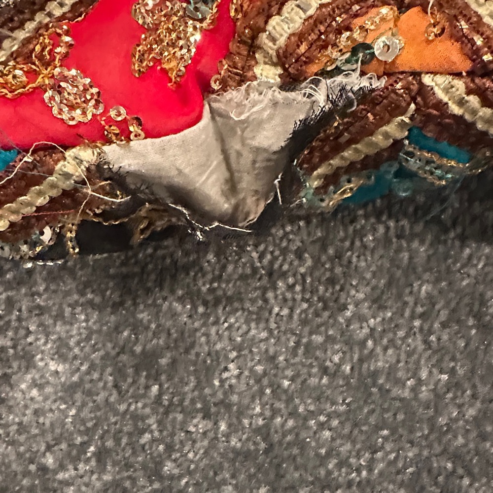 Embellished Multicolor Patchwork Sling Bag Boho H… - image 3